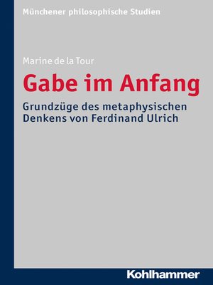 cover image of Gabe im Anfang